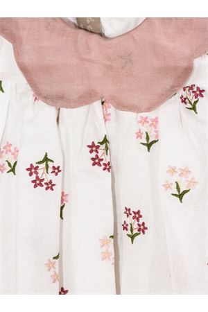 Abito in lino bianco LA STUPENDERIA KIDS | 2TBAB54I18.